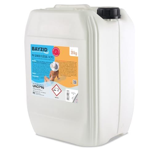 1 x 20 kg BAYZID pH Senker Minus 14,9% von Höfer Chemie für Pool & Schwimmbad zur Senkung des pH Werts von Höfer Chemie