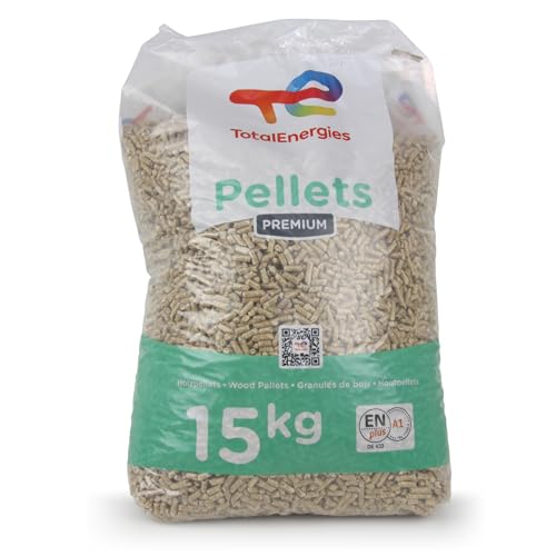 Höfer Chemie 15 kg Original TOTAL Energies Holzpellets Heizpellets EN Plus A1 von Höfer Chemie