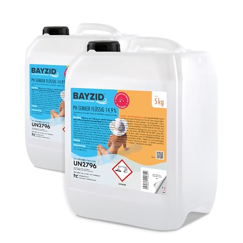 2 x 5 kg BAYZID pH Senker Minus 14,9% von Höfer Chemie für Pool & Schwimmbad zur Senkung des pH Werts von Höfer Chemie