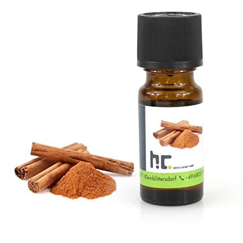 Höfer Chemie Duftöl Zimt 10 ml - Zusatz für Duftlampen Potpourri Diffuser Aromatherapie - Duftöl Ätherisches Öl von Höfer Chemie