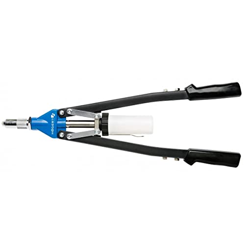 Blindnietzange 530 mm, 5 austauschbare Köpfe, max. 6.4 mm von Högert Technik