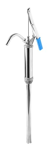HÖGERT TECHNIK Handpumpe für Fass – 400 ml Hubvolumen – teleskopisch 45–90 cm – bis 18 l/min – für Öl, Schmierstoffe, Benzin – für 50–200 L Fässer HÖGERT TECHNIK Handpumpe für Fass – 400 ml Hubvolumen – teleskopisch 45–90 cm – bis 18 l/min – für Öl, Schmierstoffe, Benzin – für 50–200 L Fässer von Högert Technik