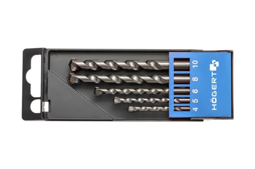 Högert Technik, 5er-Set Betonbohrer, HT6D378 Högert Technik, 5er-Set Betonbohrer, HT6D378 von Högert Technik