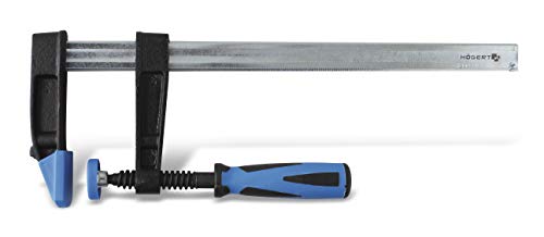 HÖGERT TECHNIK - Schraubzwingen Spannweite 300 x 120mm F-Klemmen Zwinge, Spannkraft 200kg, Clamps - Komfortabler, rutschfester Griff - Präzises Fixieren Weldinger Schraubzwingen Spannwerkzeug HÖGERT TECHNIK - Schraubzwingen Spannweite 300 x 120mm F-Klemmen Zwinge, Spannkraft 200kg, Clamps - Komfortabler, rutschfester Griff - Präzises Fixieren Weldinger Schraubzwingen Spannwerkzeug von Högert Technik
