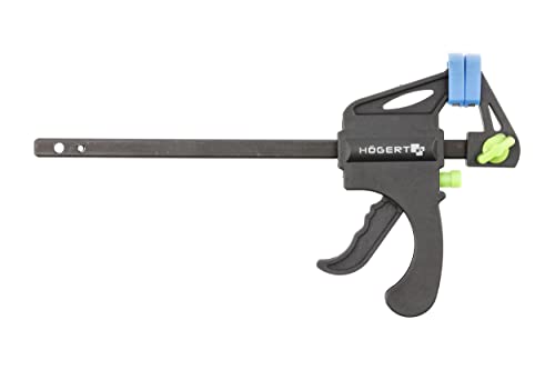 Högert Technik - Schnellspannzwinge Kraftvolle Zwinge zum professionellen Spannen von Werkstücken mit nur einer Hand/Einhandzwinge 900 x 63mm / HT3B940 von Högert Technik