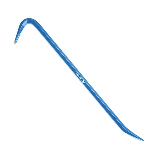 HÖGERT TECHNIK - Brecheisen, Brechstange sechskant aus Kohlenstoffstahl, Optimale Hebelwirkung und Biegefestigkeit, 1200x19 mm, Härte HRC 42-48 von Högert Technik