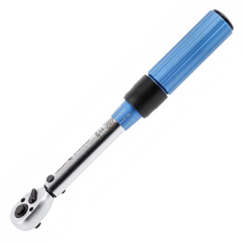 Högert Technik - Drehmomentschlüssel 1/4″ I 5-25Nm I Präzisions-Ratschenmechanismus mit 72 Zähnen I Aus Chrom-Molybdän-Legierungsstahl I Links-/Rechts-Drehung I HT1W710 von Högert Technik