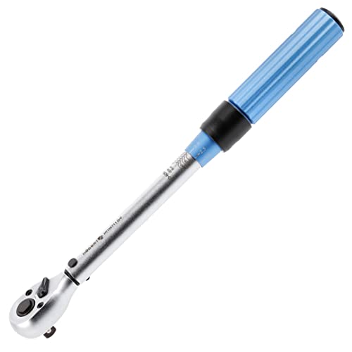 Högert Technik - Drehmomentschlüssel 3/8″ I 10-60Nm I Präzisions-Ratschenmechanismus mit 72 Zähnen I Aus Chrom-Molybdän-Legierungsstahl I Links-/Rechts-Drehung I HT1W711 von Högert Technik