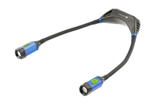 Högert Technik Halstaschenlampe, 300 lm, flexible Arme, dimmbar, 30 m Strahllänge, Li-Ion-Akku, USB-C, Magnetbefestigung, Stativgewinde, -20°C bis +40°C Högert Technik Halstaschenlampe, 300 lm, flexible Arme, dimmbar, 30 m Strahllänge, Li-Ion-Akku, USB-C, Magnetbefestigung, Stativgewinde, -20°C bis +40°C von Högert Technik