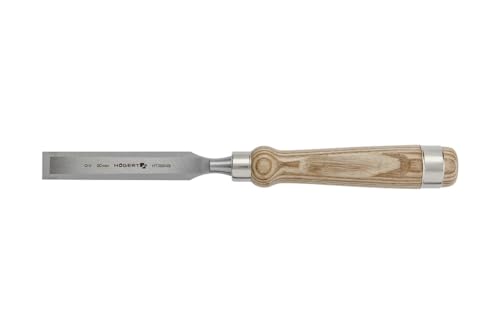Högert Technik - Holzflachmeißel 20 mm mit Holzgriff - Länge: 14 cm - Flachmeißel für Holzbearbeitung - Mit Holzgriff/Holzmeißel/Schnitzwerkzeug für Holzschnitzerei Högert Technik - Holzflachmeißel 20 mm mit Holzgriff - Länge: 14 cm - Flachmeißel für Holzbearbeitung - Mit Holzgriff/Holzmeißel/Schnitzwerkzeug für Holzschnitzerei von Högert Technik