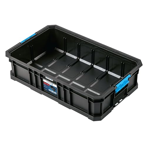 Högert Technik - Niedriger Werkzeugkasten, Tragfähigkeit bis zu 50 kg, Praktisch und Geräumig, Werkzeugküvette, Robuste ABS-Verschlüsse, Modularer Aufbau - HT7G511 Högert Technik - Niedriger Werkzeugkasten, Tragfähigkeit bis zu 50 kg, Praktisch und Geräumig, Werkzeugküvette, Robuste ABS-Verschlüsse, Modularer Aufbau - HT7G511 von Högert Technik