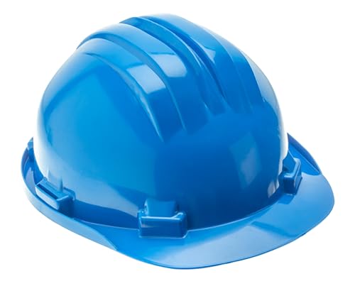 Högert Technik - PRIM Schutzhelm blau | Bauarbeiterhelm Schutzhelm Bauhelm Schutzhelme Helm | 54-61 cm | Lüftungsöffnungen | schützt vor UV Strahlung Högert Technik - PRIM Schutzhelm blau | Bauarbeiterhelm Schutzhelm Bauhelm Schutzhelme Helm | 54-61 cm | Lüftungsöffnungen | schützt vor UV Strahlung von Högert Technik