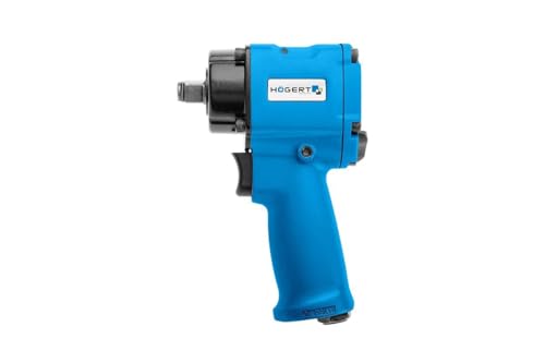 Högert Technik - Pneumatischer Schlagschrauber Mini I 1/2" Jumbo-Antrieb I Betriebsdrehmoment bis 610 Nm I 3 Betriebsbereiche I Umschalter für die Drehrichtung Links/Rechts I HT4R621 Högert Technik - Pneumatischer Schlagschrauber Mini I 1/2" Jumbo-Antrieb I Betriebsdrehmoment bis 610 Nm I 3 Betriebsbereiche I Umschalter für die Drehrichtung Links/Rechts I HT4R621 von Högert Technik