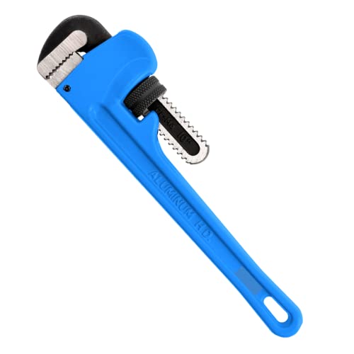 Högert Technik - Rohrschlüssel Stillson Rohrzange 350 mm, 14" aluminium - Wasserpumpenzange für Profi und Heimwerker, Reparatur von Abwasser- oder Heizungsrohre von Högert Technik