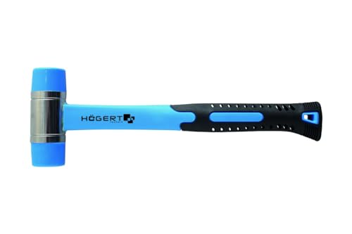 Kunststoff Hammer 35 mm mit Glasfaserstiel, Högert Technik, HT3B048 von Högert Technik