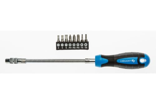 Högert Flexibler Schlauchschellen-Schraubendreher mit Schraubendreherspitzen, 8-tlg. Högert Flexibler Schlauchschellen-Schraubendreher mit Schraubendreherspitzen, 8-tlg. von Högert Technik