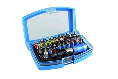 Högert HT1S400 Bitset | Bit Box | Bits Sets Accessories | Schraubendreher Bits | Bitsatz 1/4 von Högert Technik