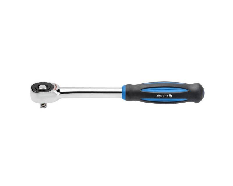 Högert Ratsche Drehgriff-Ratsche 1/4" Knarre Einhand-Ratsche von Högert