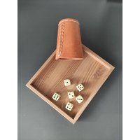 Edles Kleines Tablett Aus Esche Zum Dekorieren Für Den Tisch/ Würfelbrett Holz/ Für Schmuck Oder Andere Schöne Dinge von HoelzchenUStoeffchen