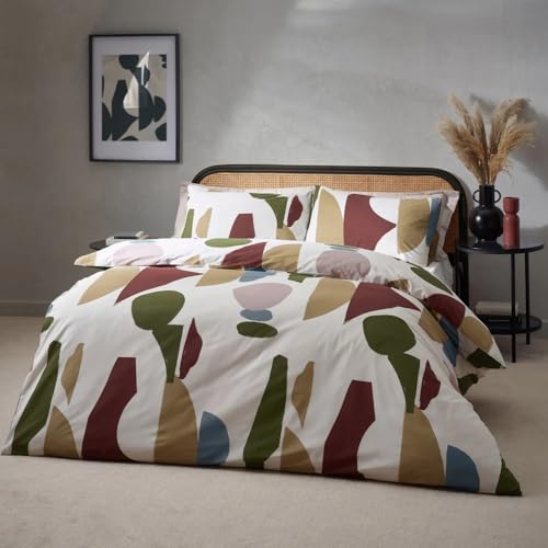 Hoem Meta Bettbezug-Set mit hohem Baumwollanteil, Doppelbett, Mehrfarbig Hoem Meta Bettbezug-Set mit hohem Baumwollanteil, Doppelbett, Mehrfarbig von Hoem