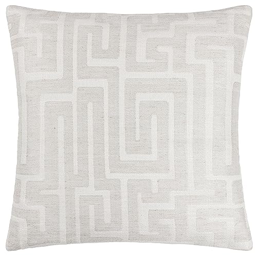 Hoem Lauder Geometrischer Jacquard -Kissenbezug von Hoem