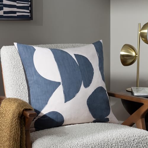 Hoem Meta Square Abstract Feather Filled Cushion von Hoem