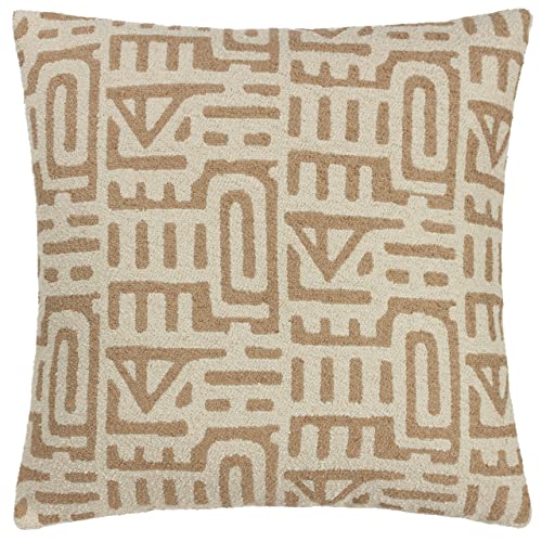Hoem Samos Jacquard Geometrisches Polyester -Kissen gefüllt von Hoem