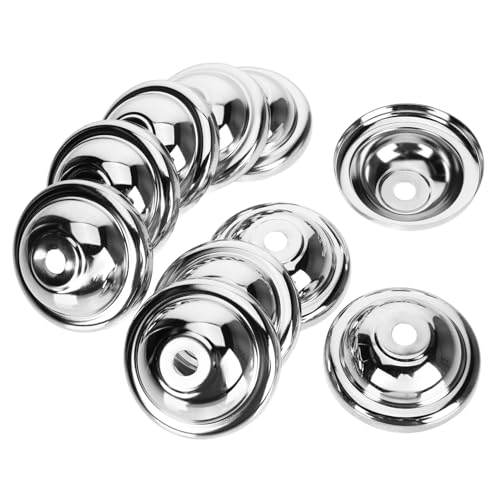Hoement 10 Stück Teiliges Metall deckenbaldachin Lampenfassung Abdeckung Rostfrei Hitzebeständig Kompakt für Innenbeleuchtung in Wohnzimmer Bar Flur Einfache Montage und Edles Design Hoement 10 Stück Teiliges Metall deckenbaldachin Lampenfassung Abdeckung Rostfrei Hitzebeständig Kompakt für Innenbeleuchtung in Wohnzimmer Bar Flur Einfache Montage und Edles Design von Hoement