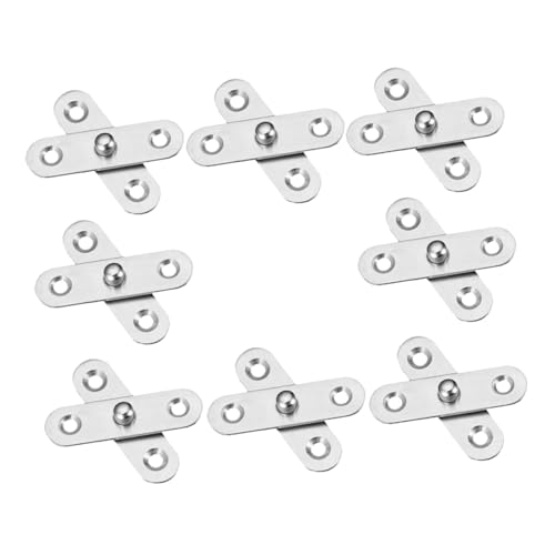 Hoement 12 Stück Teiliges Edelstahlverdecktes Scharnier Rotierendes Türscharnier für Schranktüren Rostfrei und Langlebig für Möbel und Innenräume Hoement 12 Stück Teiliges Edelstahlverdecktes Scharnier Rotierendes Türscharnier für Schranktüren Rostfrei und Langlebig für Möbel und Innenräume von Hoement