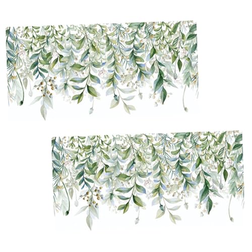 Hoement 2 PVC Wandsticker Blatt Muster Abnehmbar Selbstklebend für Glatte Oberflächen Wohnliche Wanddekoration Frisches Pflanzenmotiv für Wohnzimmer Kinderzimmer Kindergarten Hoement 2 PVC Wandsticker Blatt Muster Abnehmbar Selbstklebend für Glatte Oberflächen Wohnliche Wanddekoration Frisches Pflanzenmotiv für Wohnzimmer Kinderzimmer Kindergarten von Hoement
