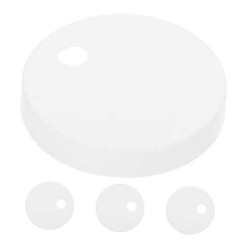 Hoement 2 Paar Toilettensitz Bolzenkappen Weiß Kunststoff Schraubenabdeckungen Dekorative Wc Sitz Abdeckungen Ersatzteile Badezimmer Zubehör Hoement 2 Paar Toilettensitz Bolzenkappen Weiß Kunststoff Schraubenabdeckungen Dekorative Wc Sitz Abdeckungen Ersatzteile Badezimmer Zubehör von Hoement