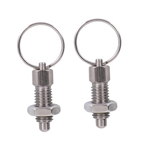 Hoement 2 Stück Drehknopf Plunger Split Position Federstift Schraubentyp Lhfss Rundkopf für Maschinen Schränke und Industrielle Anwendungen Hoement 2 Stück Drehknopf Plunger Split Position Federstift Schraubentyp Lhfss Rundkopf für Maschinen Schränke und Industrielle Anwendungen von Hoement