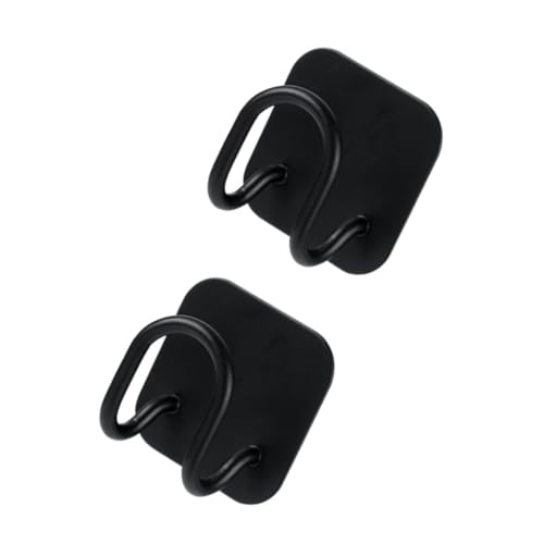Hoement 2 Stück Edelstahl Wandhaken Schwarz für Küchenutensilien Dicke Wandmontiert Multifunktional für Topfdeckel Schneidebrett Schwamm Platzsparend und Rostfrei Hoement 2 Stück Edelstahl Wandhaken Schwarz für Küchenutensilien Dicke Wandmontiert Multifunktional für Topfdeckel Schneidebrett Schwamm Platzsparend und Rostfrei von Hoement