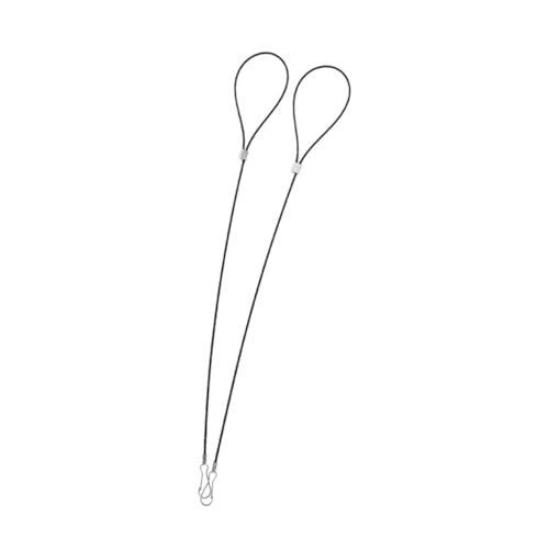 Hoement 2 Stück Einstellbares Torriegel-schlaufenkabel aus Edelstahl Robust und Rostfrei für Metall Holztore Vielseitiger Gartentorverschluss mit Zuverlässiger Sicherung für Garten Hoement 2 Stück Einstellbares Torriegel-schlaufenkabel aus Edelstahl Robust und Rostfrei für Metall Holztore Vielseitiger Gartentorverschluss mit Zuverlässiger Sicherung für Garten von Hoement