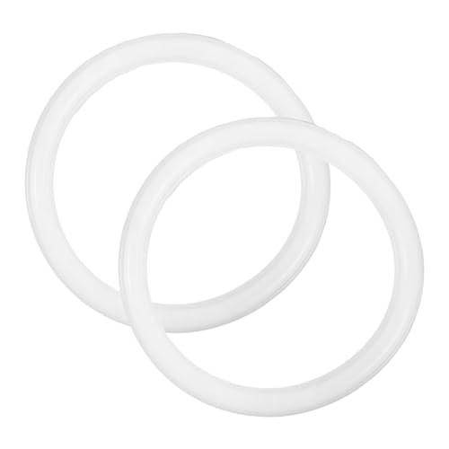 Hoement 2 Stück Eismaschinen Silikon dichtungsring Ersatzteil Auslaufsicher Installieren Passend für Verschiedene Eismaschinen Zubehör von Hoement