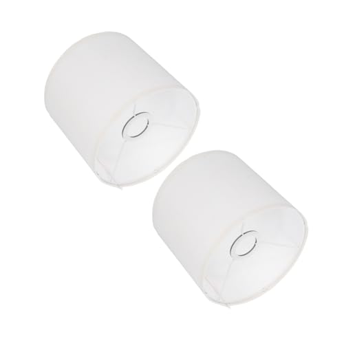 Hoement 2 Stück Ersatz-lampenschirme aus Hochwertigem Leinen Lichtstreuende Tisch Wandlampen-abdeckungen Pflegeleicht Langlebig für Schlafzimmer und Wohnzimmer Hoement 2 Stück Ersatz-lampenschirme aus Hochwertigem Leinen Lichtstreuende Tisch Wandlampen-abdeckungen Pflegeleicht Langlebig für Schlafzimmer und Wohnzimmer von Hoement