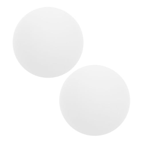Hoement 2 Stück Glas Lampenschirm Milchglas Kugel Lampenschirme Ersatz für Fassung Mattierte Kugel Lichtabdeckung für Pendelleuchte Wohnzimmer Schlafzimmer Esszimmer von Hoement