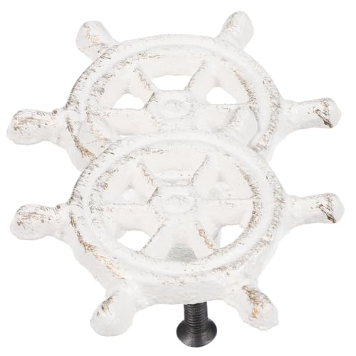 Hoement 2 Stück Gusseisen Schrankgriff Ocean Design Antikfarbig Kinderzimmer Möbelknopf Kleiderschrank Türgriff für Kommoden Hoement 2 Stück Gusseisen Schrankgriff Ocean Design Antikfarbig Kinderzimmer Möbelknopf Kleiderschrank Türgriff für Kommoden von Hoement