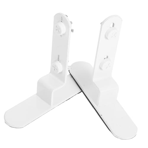 Hoement 2 Stück Lochrasterplatten Halterungen Lochrasterplatten Zubehör Befestigungshalterung Tischhalterung Metall Zubehör von Hoement