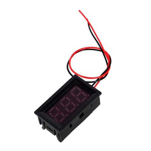 Hoement 2 Stück Mini LED Digital Voltmeter mit Roter LED anzeige Hochpräzises Spannungsmessgerät für Schaltkreise Vielseitig Einsetzbar Ablesbar Schwachem Licht Hoement 2 Stück Mini LED Digital Voltmeter mit Roter LED anzeige Hochpräzises Spannungsmessgerät für Schaltkreise Vielseitig Einsetzbar Ablesbar Schwachem Licht von Hoement