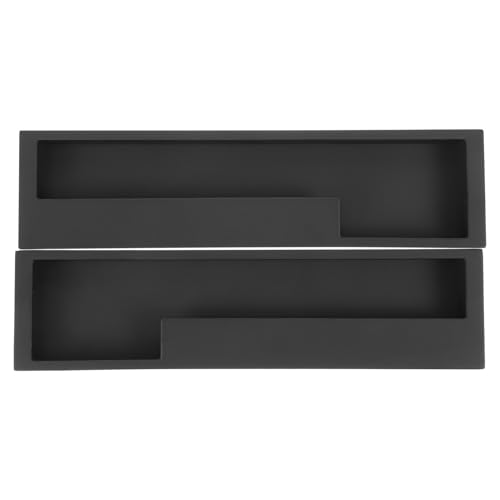 Hoement 2 Stück Praktische Unsichtbare Eingelassene Schrankgriffe aus Langlebiger Zinklegierung Komfortabel Vielseitig für Möbel Kleiderschränke Einfache Montage und Moderner Look Hoement 2 Stück Praktische Unsichtbare Eingelassene Schrankgriffe aus Langlebiger Zinklegierung Komfortabel Vielseitig für Möbel Kleiderschränke Einfache Montage und Moderner Look von Hoement