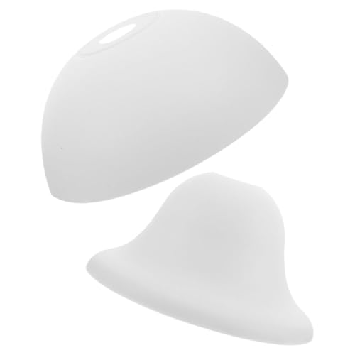 Hoement 2 Stück Teiliges Kunststoff Lampenschirm Moderner Dome design Lampenschirm Langlebig und Stabil Geeignet für Stehleuchten Deckenlampen Wohnzimmer und Wohnraumdekoration von Hoement