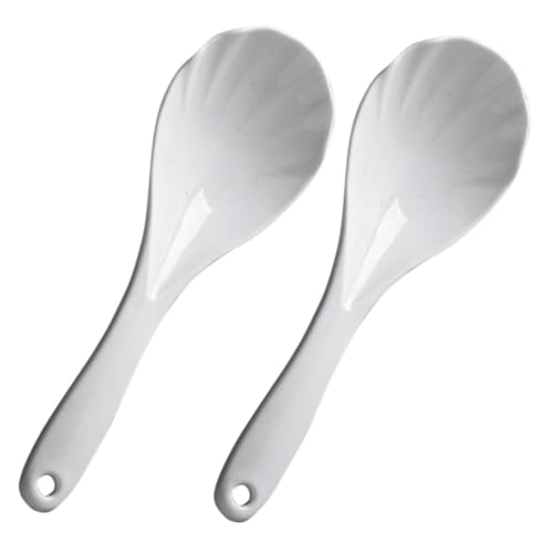 Hoement 2 Stück Teiliges Reislöffel Hitzebeständigem Langlebigem PP Antihaftbeschichtet Leicht und Formstabil für Reisportionierung und Küchengebrauch in Haushalt und Gastronomie Hoement 2 Stück Teiliges Reislöffel Hitzebeständigem Langlebigem PP Antihaftbeschichtet Leicht und Formstabil für Reisportionierung und Küchengebrauch in Haushalt und Gastronomie von Hoement