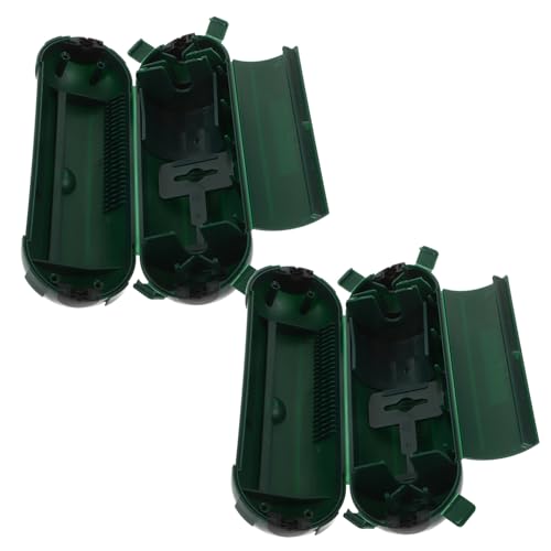 Hoement 2 Stück Wasserdichte Abzweigdose aus Kunststoff für Außenbereich Kabelverbinder Schutzbox Wetterfest Robuste Kabelschutzbox für LED beleuchtung Gartenwerkzeuge von Hoement