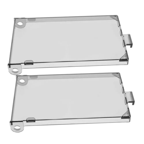 Hoement 2 Stück Wasserdichte Steckdosenabdeckung mit Präziser Abdichtung Transparenter Schutz für Elektrische Anschlussdose Einsetzbar Zuhause Büro Werkstatt von Hoement