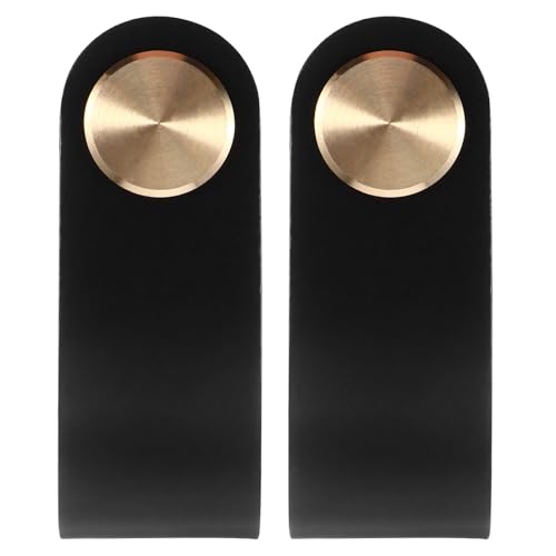 Hoement 2 Teiliges Möbelgriff Schrankgriff aus Hochwertigem Kunstleder und Kupfer Stabile Schubladengriffe für Kleiderschrank Kommode Tür und Möbel Einfache Montage Langlebig und Hoement 2 Teiliges Möbelgriff Schrankgriff aus Hochwertigem Kunstleder und Kupfer Stabile Schubladengriffe für Kleiderschrank Kommode Tür und Möbel Einfache Montage Langlebig und von Hoement