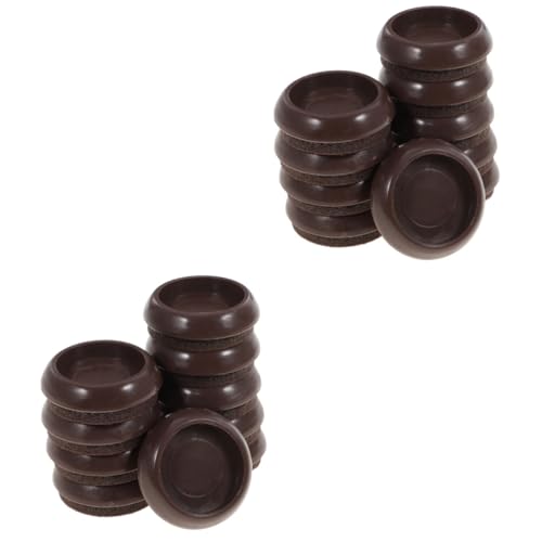 Hoement 20 Stück Anti Rutsch Möbelrollenhalter, rutschfeste Möbelgreifer, Möbelrollenhalter, Anti Rutsch Möbelpads, Rollenhalter, Möbelhalter Für Räder, Runde Möbelrollenpads Hoement 20 Stück Anti Rutsch Möbelrollenhalter, rutschfeste Möbelgreifer, Möbelrollenhalter, Anti Rutsch Möbelpads, Rollenhalter, Möbelhalter Für Räder, Runde Möbelrollenpads von Hoement