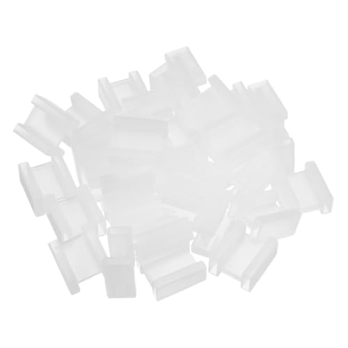 Hoement 200 Stück Steckerschutz Staubschutz Steckdosenabdeckung Schutzkappen für Elektrostecker Staub Schmutzschutz für Zuhause Büro und Gewerbe von Hoement