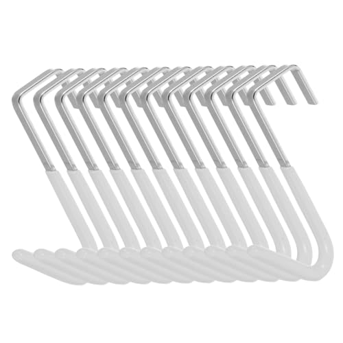Hoement 25 Stück Teiliges Metallhaken für Küchenschrank Beige über Türhängend Kratzfrei Entfernbar Vielseitig für Bad Schlafzimmer ohne Bohren Moderne Aufbewahrungslösung von Hoement