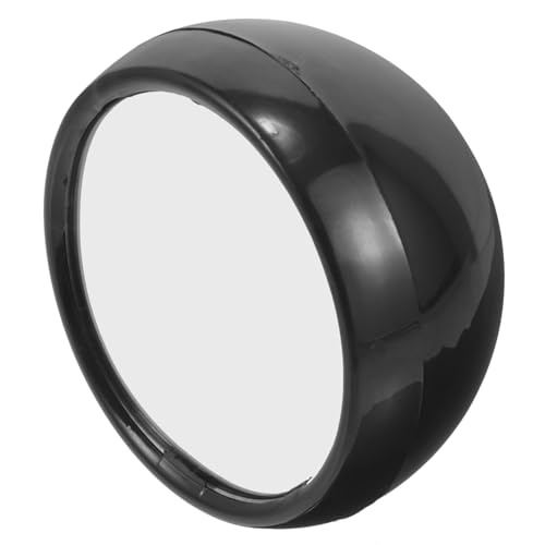 Hoement 3 STK Computerspiegel Spiegel, Um Hinter Dich Zu Sehen Konvexer Rückspiegel Runder Bürotisch Computerbildschirm-rückspiegel Schreibtisch Rückspiegel Clip Lupe Linse Aus Acryl Black von Hoement